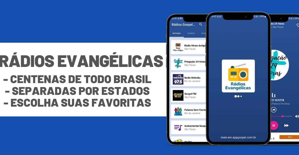 Aplicativo Gospel de Rádios Evangélicas